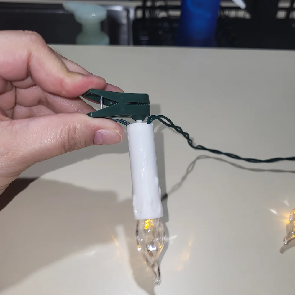 Warm White Holiday String Lights